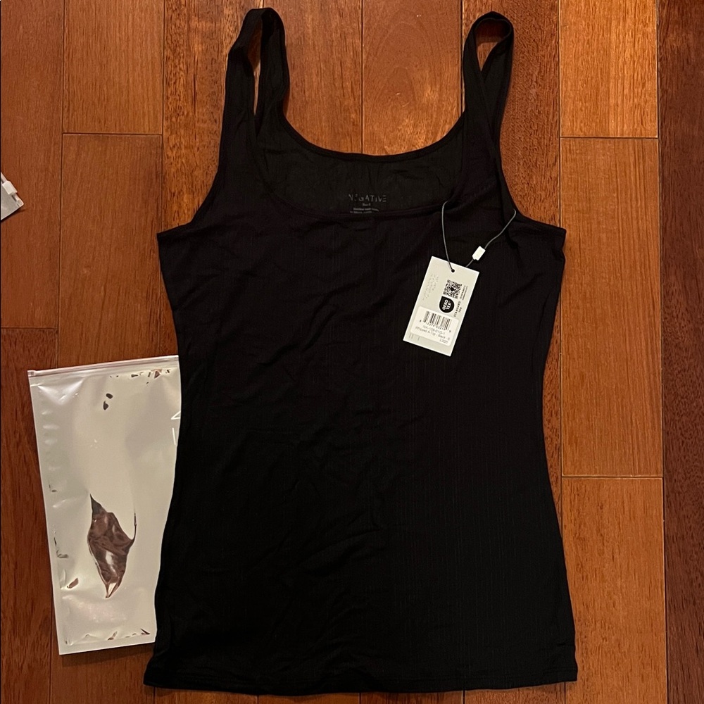 Negative Underwear Whipped A-Top in Black - Size S